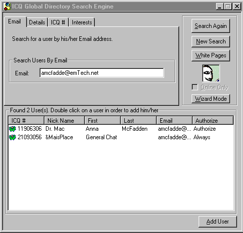 barret a vs icq search and recovery