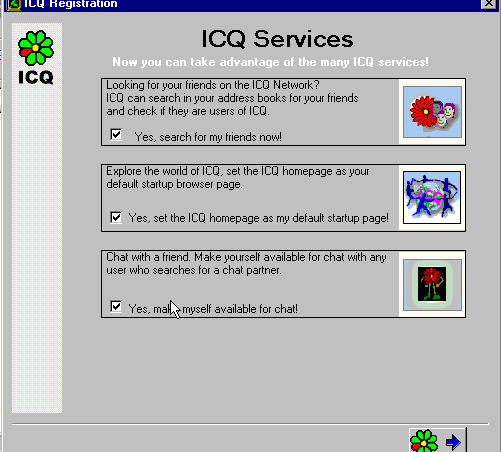 search icq chat